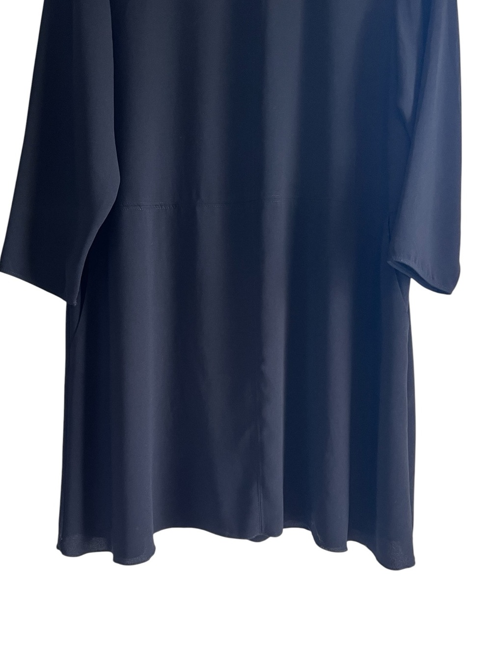 Wilfred loose fit 3/4 sleeve lightweight mini dress in black excellent condition - Picture 8 of 14